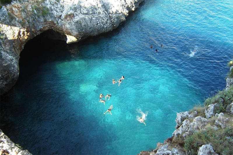 Grotte 7km camera salento