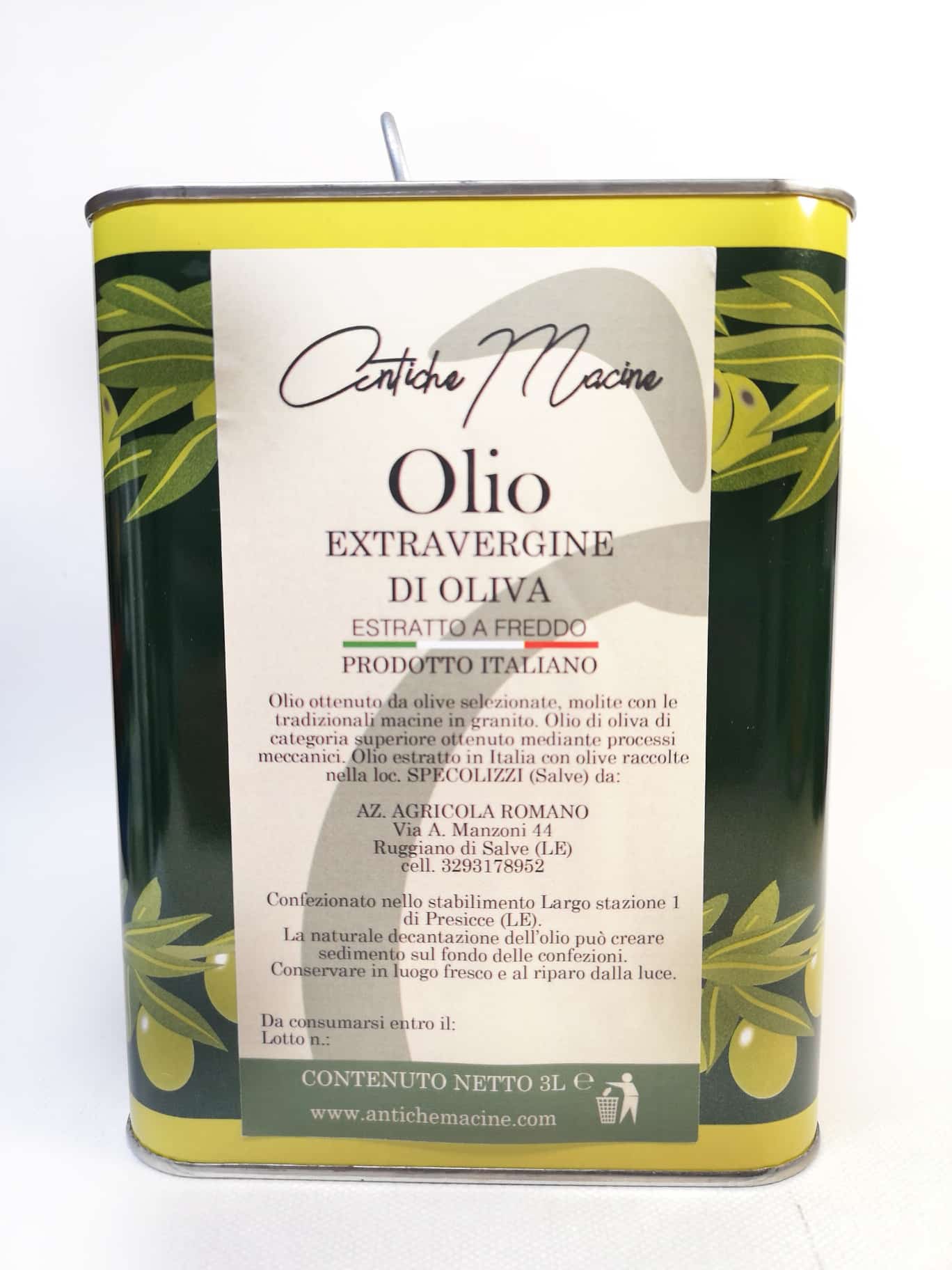 olio extravergione salento