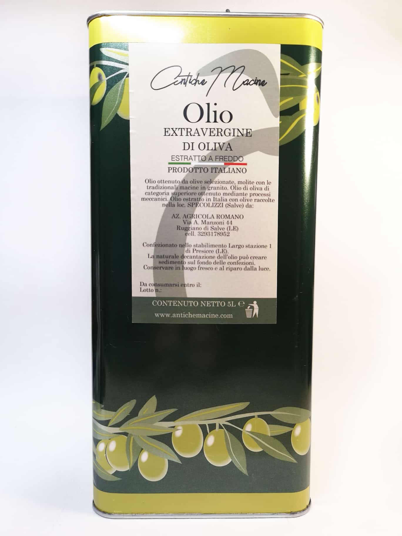 latta 5lt olio